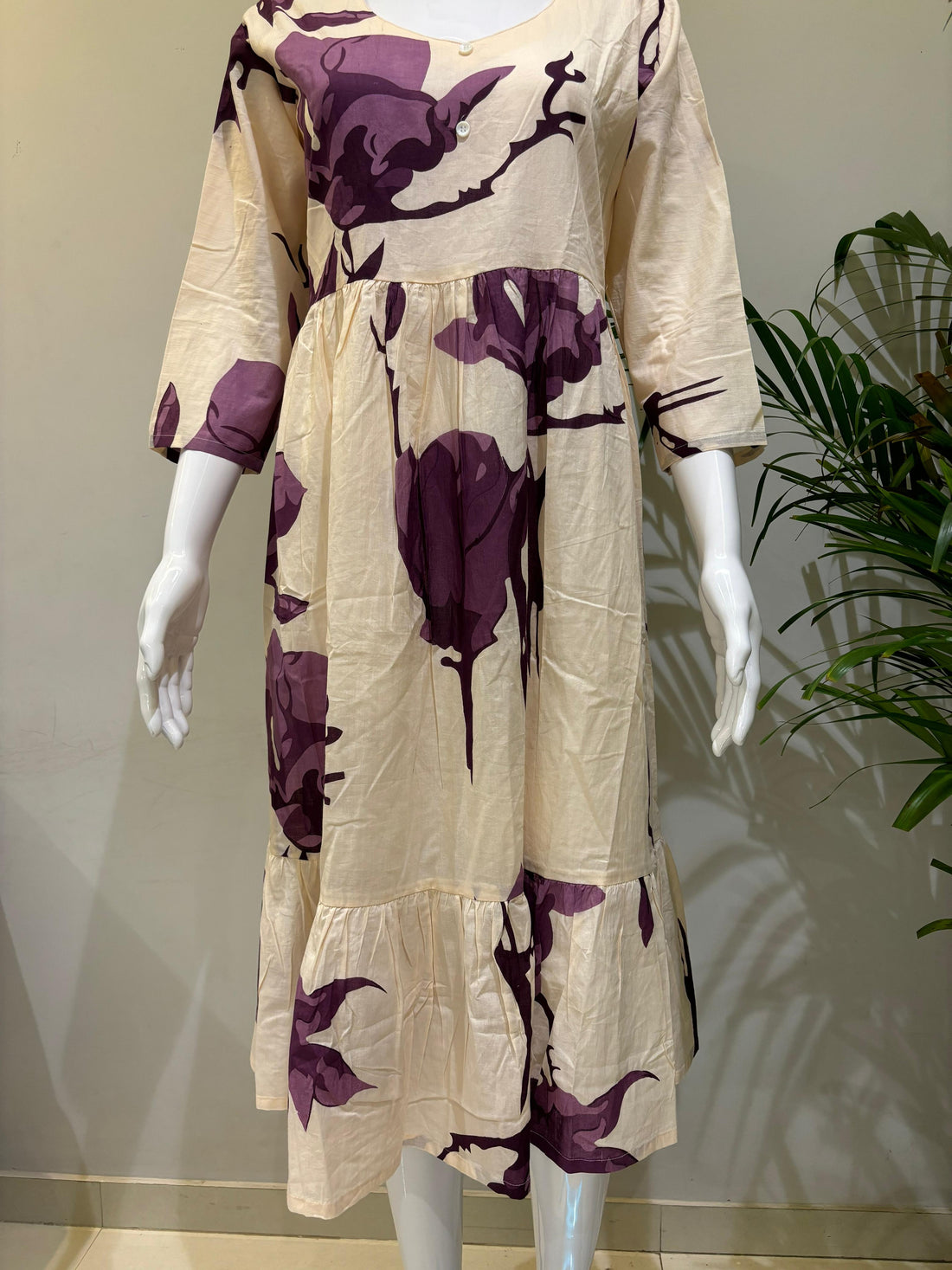 PURE COTTON FROCK PATTERN MIDDEY DRESS