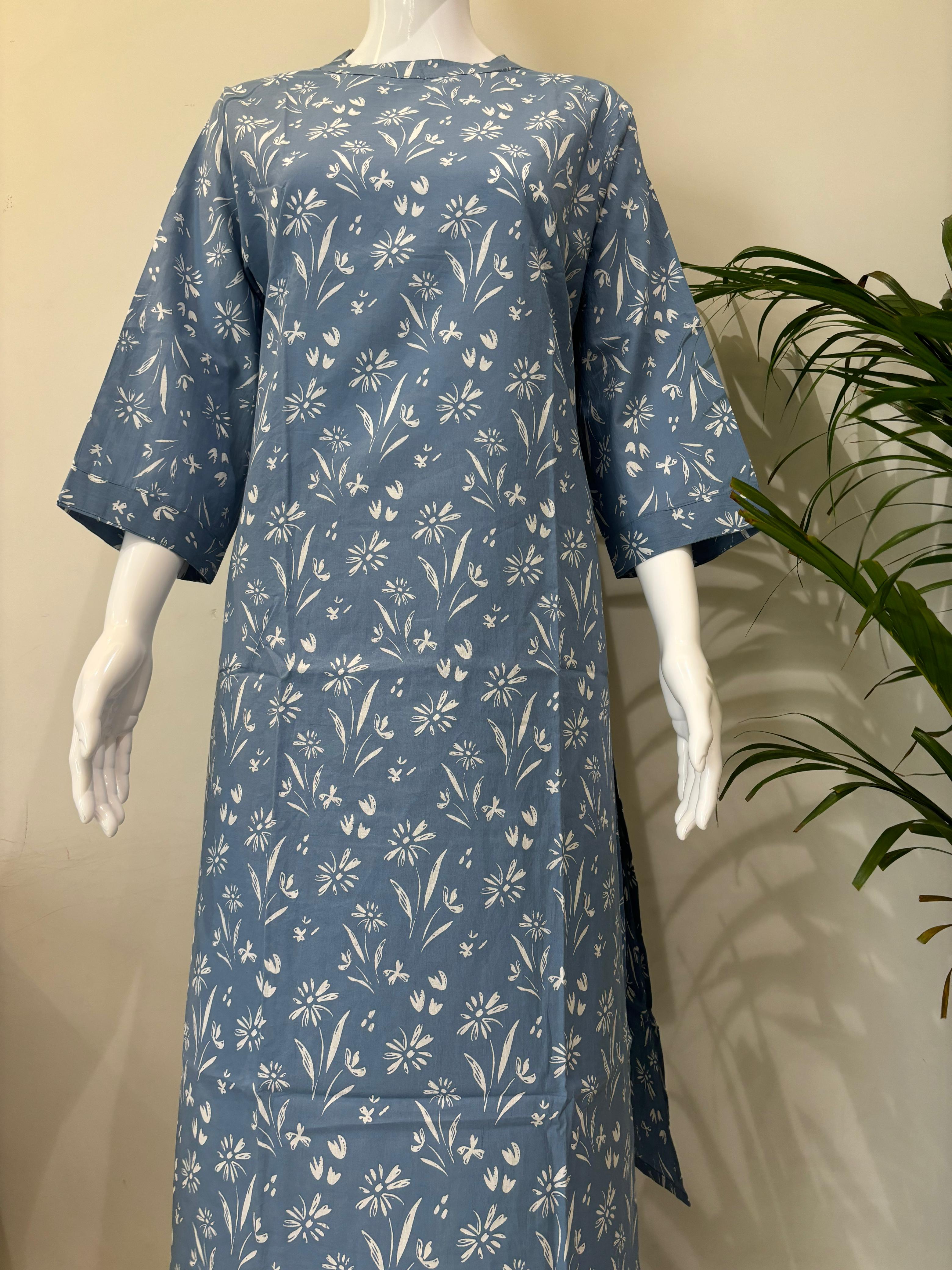 PURE COTTON KURTA PANT SET