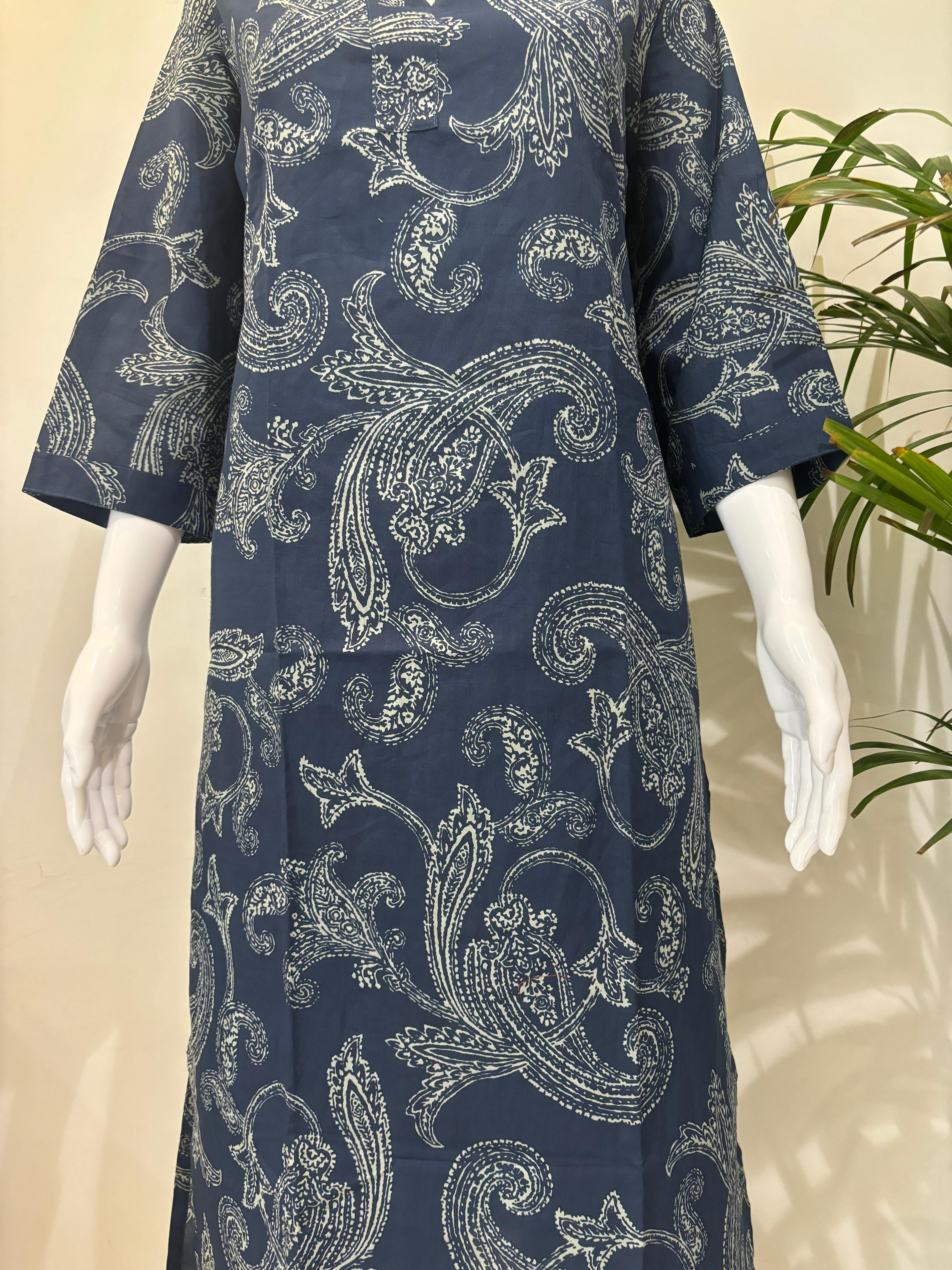 PURE COTTON KURTA PANT SET