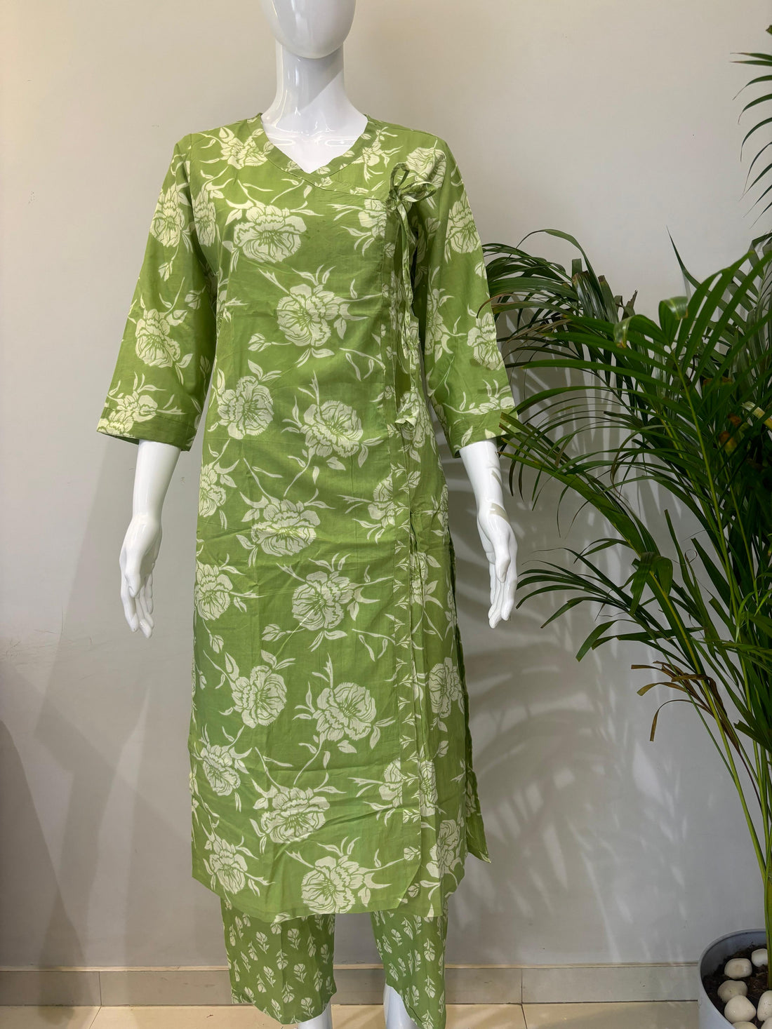 PURE COTTON KURTA PANT SET