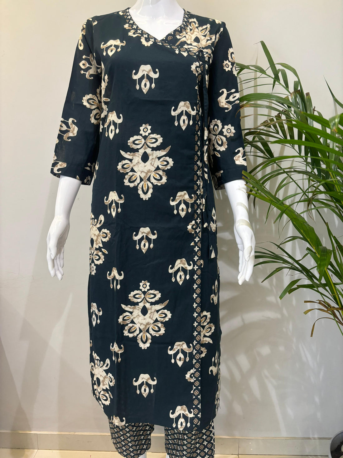 PURE COTTON KURTA PANT SET